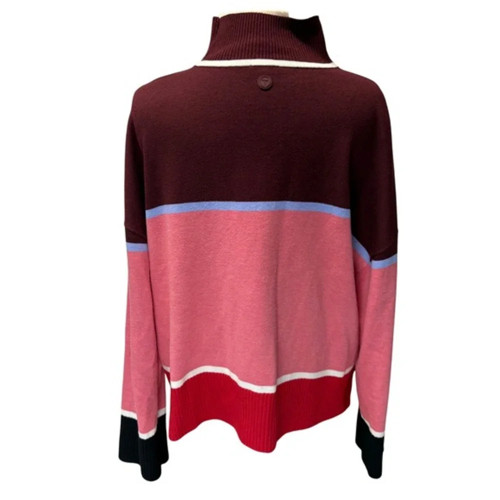 Talbots Colorblock Sweater Women's XL T by Talbots Turtleneck - Lot of 2